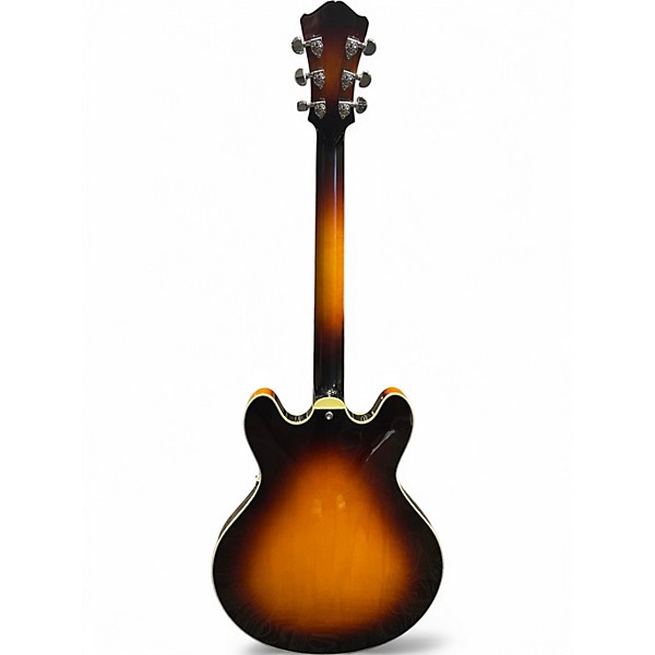 Used Eastman T386SB Sunburst Hollow Body Electric Guitar