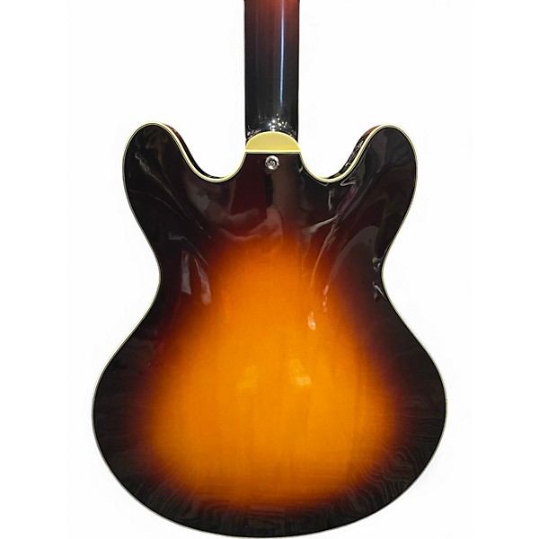 Used Eastman T386SB Sunburst Hollow Body Electric Guitar