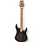 Used Ernie Ball Music Man JP15 John Petrucci Signature TRANSPARENT BLACK Solid Body Electric Guitar thumbnail