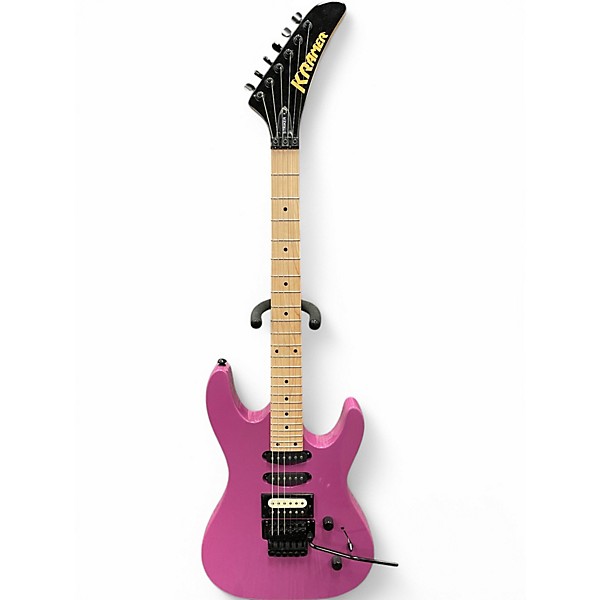 Used Kramer striker hss Purple Solid Body Electric Guitar