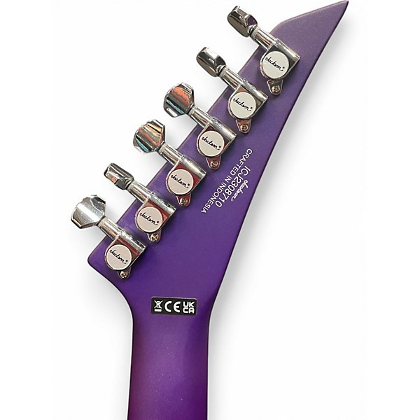 Used Jackson X series Rhoads RRX24 purple metallic Solid Body Electric Guitar