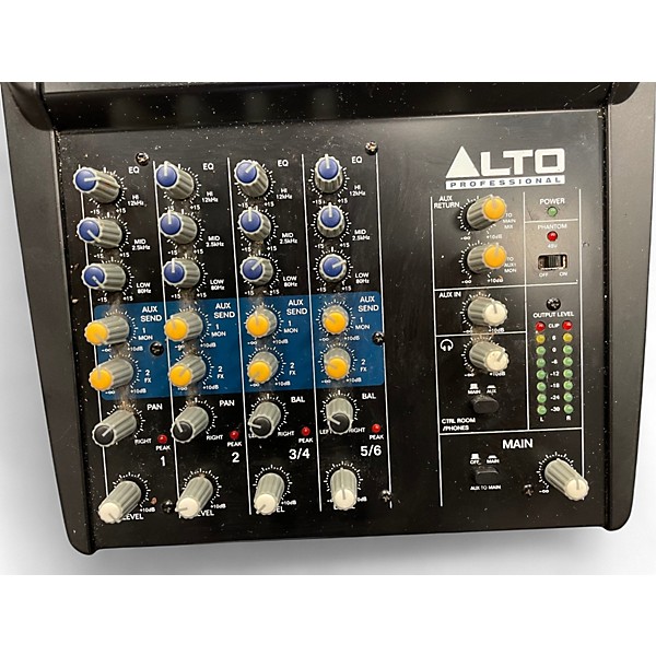Used Alto ZMX862 6-Channel Unpowered Mixer