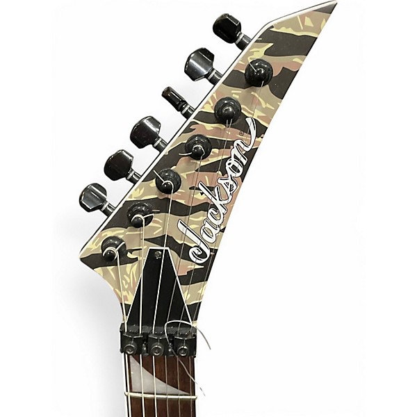 Used Jackson SLX Soloist Camoflauge Solid Body Electric Guitar