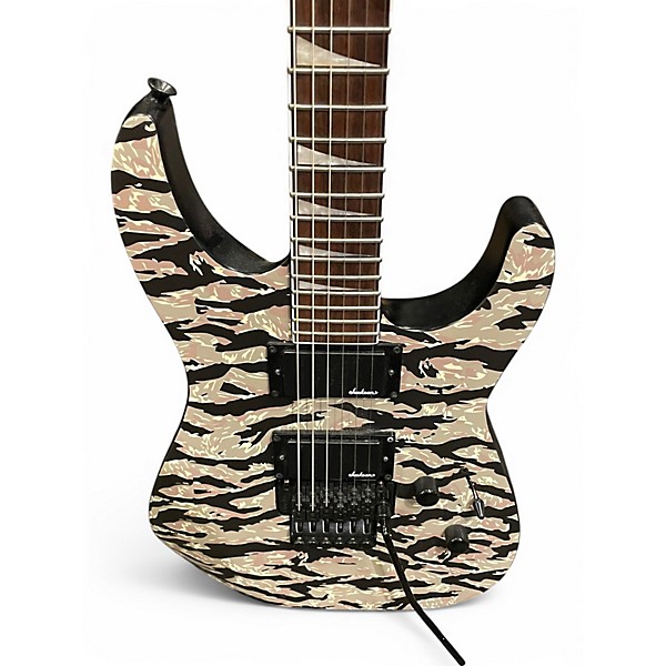 Used Jackson SLX Soloist Camoflauge Solid Body Electric Guitar