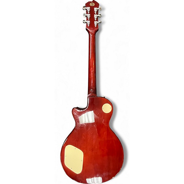 Used Agile Double Cut Red Solid Body Electric Guitar