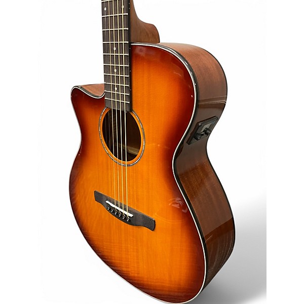 Used Ibanez AEG58L-VVH 2 Color Sunburst Acoustic Electric Guitar