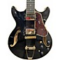 Used Ibanez AMH90 Black Hollow Body Electric Guitar