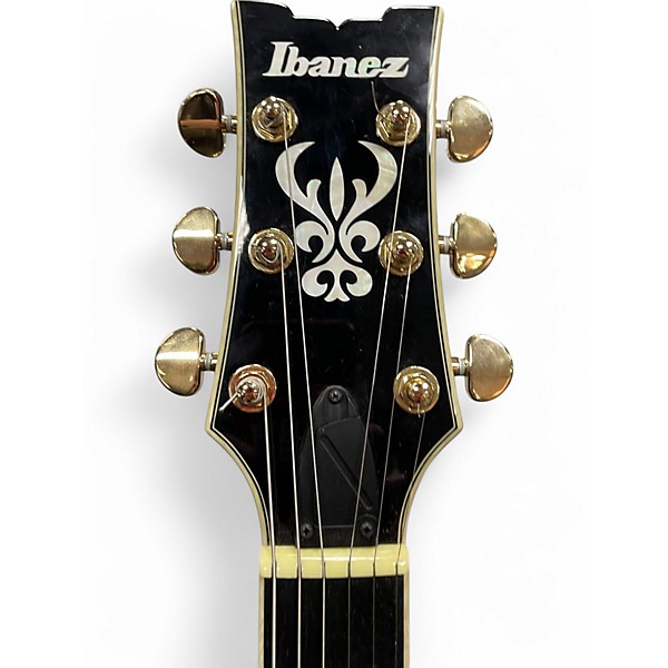 Used Ibanez AMH90 Black Hollow Body Electric Guitar
