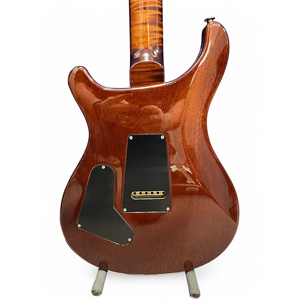 Used 2024 PRS Wood library Custom 24 Semi-Hollow 10 top copperhead burst Hollow Body Electric Guitar