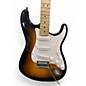 Used Squier Standard Stratocaster 2 Tone Sunburst Solid Body Electric Guitar