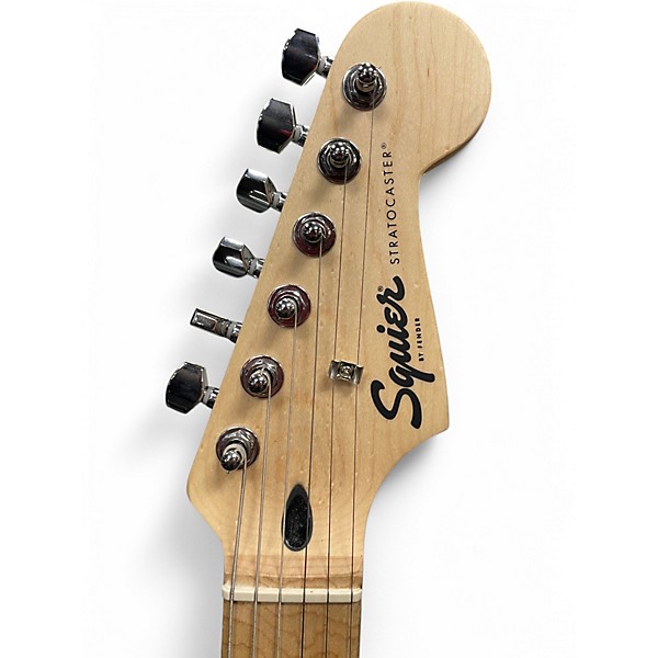 Used Squier Standard Stratocaster 2 Tone Sunburst Solid Body Electric Guitar