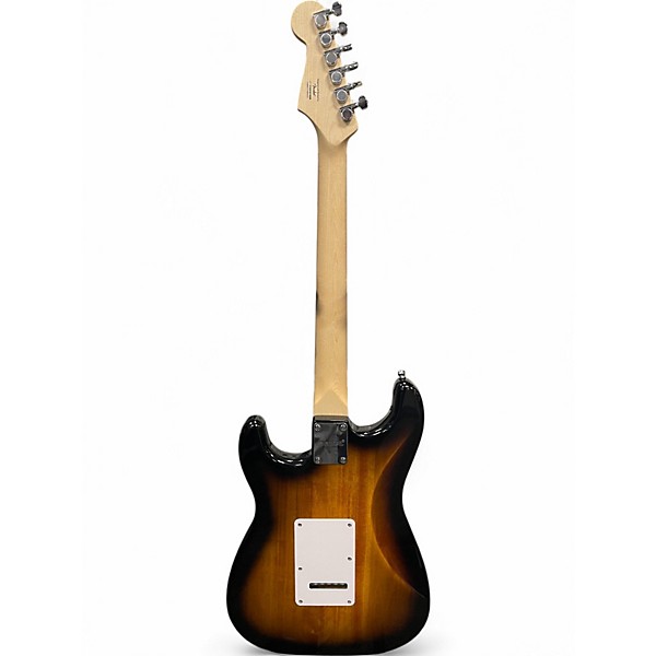 Used Squier Standard Stratocaster 2 Tone Sunburst Solid Body Electric Guitar