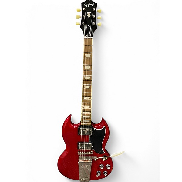 Used Epiphone 1961 SG Standard Red Solid Body Electric Guitar