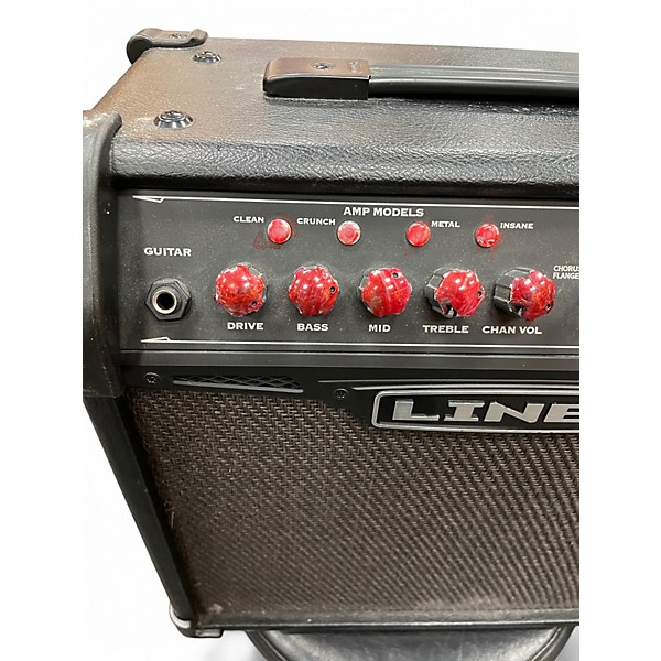 Used Line 6 Spider IV 15W 1X8 Guitar Combo Amp
