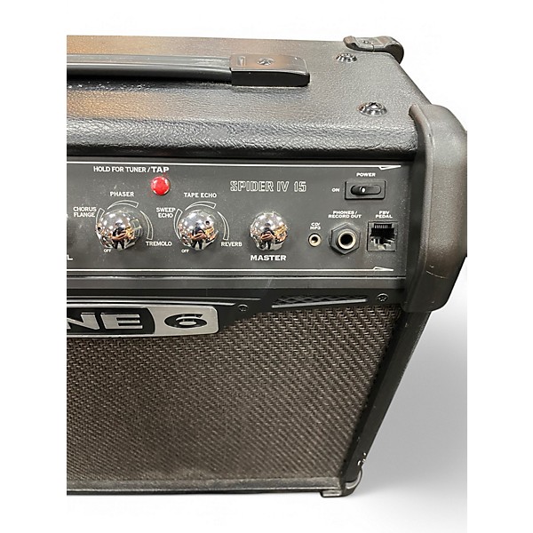 Used Line 6 Spider IV 15W 1X8 Guitar Combo Amp