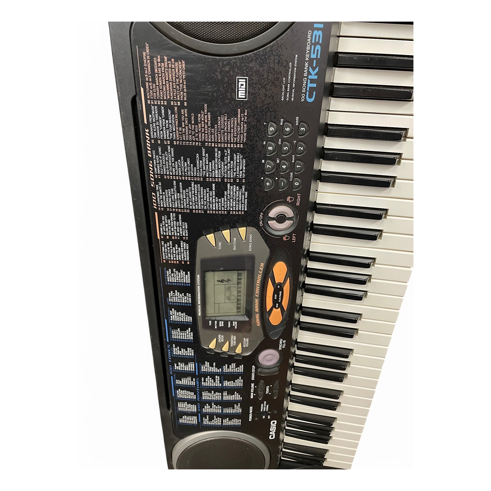 CASIO CTK-531 100曲内蔵モデル MIDI対応 中古良品 CASIO CTK-531 100曲内蔵モデル MIDI対応 中古良品 - メルカリ