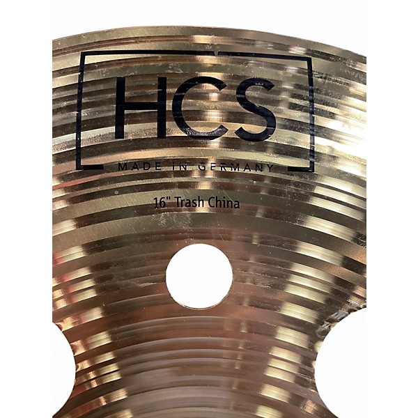 Used MEINL 16in HCS TRASH CHINA Cymbal