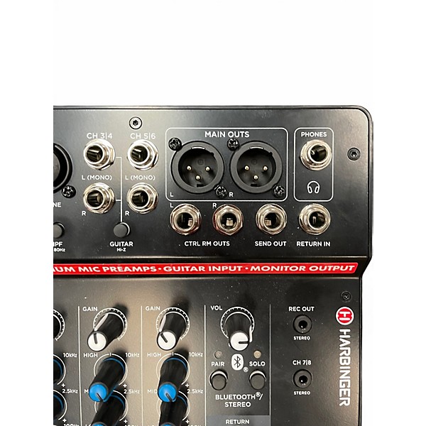 Used Harbinger LV8 Unpowered Mixer
