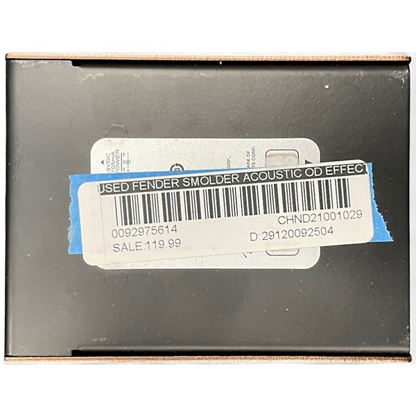 Used Fender smolder acoustic od Effect Pedal
