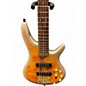 Used Ibanez SR405 5 String Mars Gold Electric Bass Guitar
