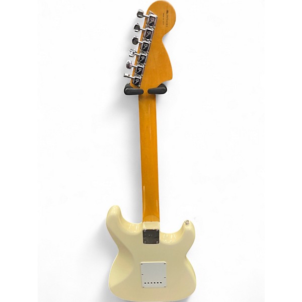Vintage 1997 Fender Artist Series Hendrix Strat Olympic White Solid Body Electric Guitar
