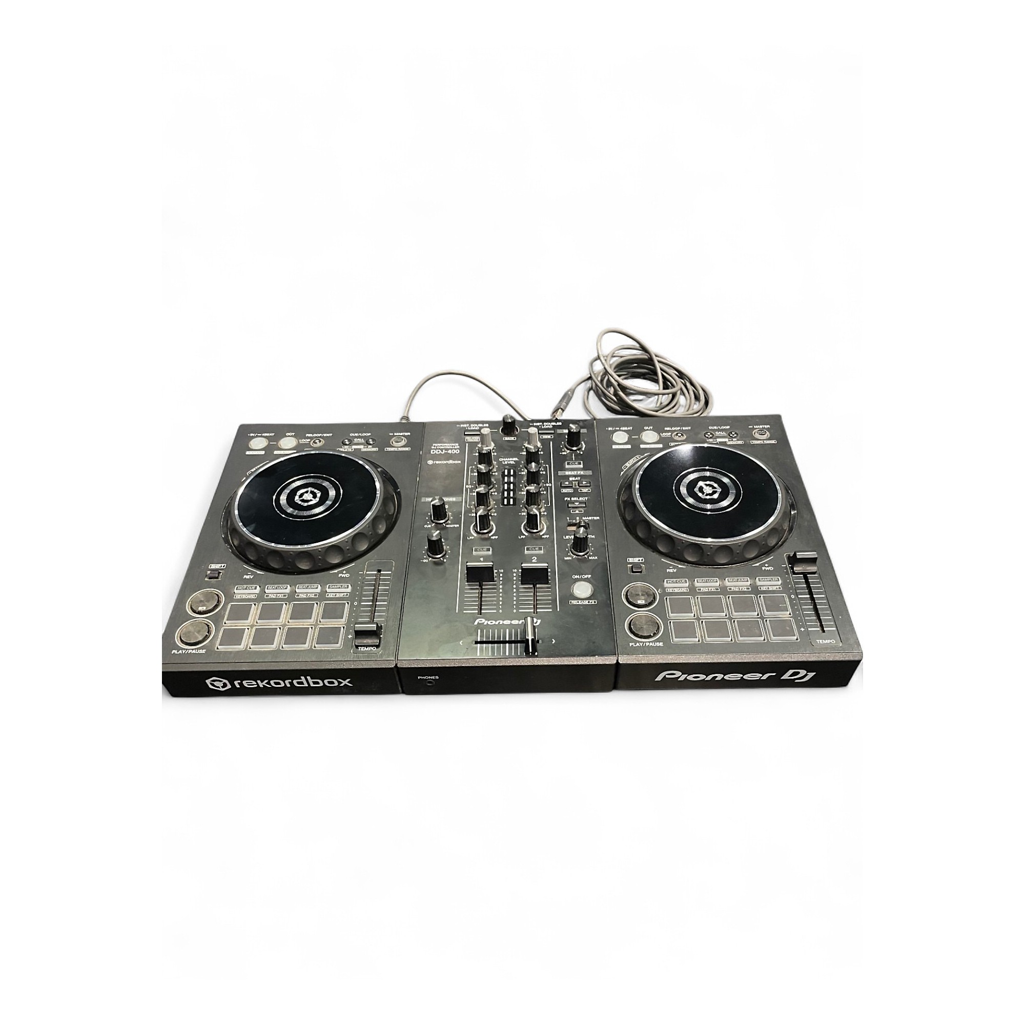 Pioneer DJ DDJ-400-S Silver Limited Color 2ch DJ Controller