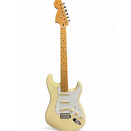 Used Fender Jimi Hendrix Stratocaster Olympic White Solid Body Electric Guitar