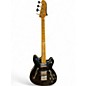 Used Fender Modern Player Starcaster Bass Black Electric Bass Guitar thumbnail