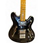 Used Fender Modern Player Starcaster Bass Black Electric Bass Guitar