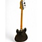 Used Fender Modern Player Starcaster Bass Black Electric Bass Guitar