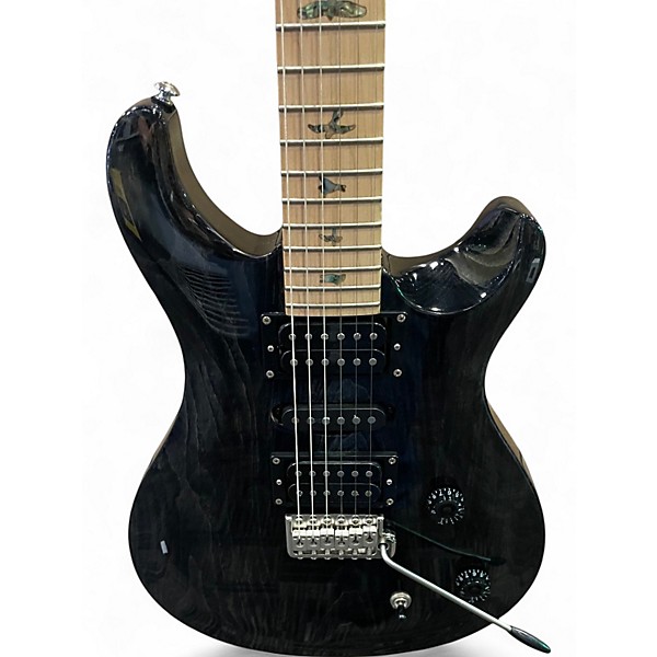 Used PRS Swamp Ash Special Trans Black Solid Body Electric Guitar