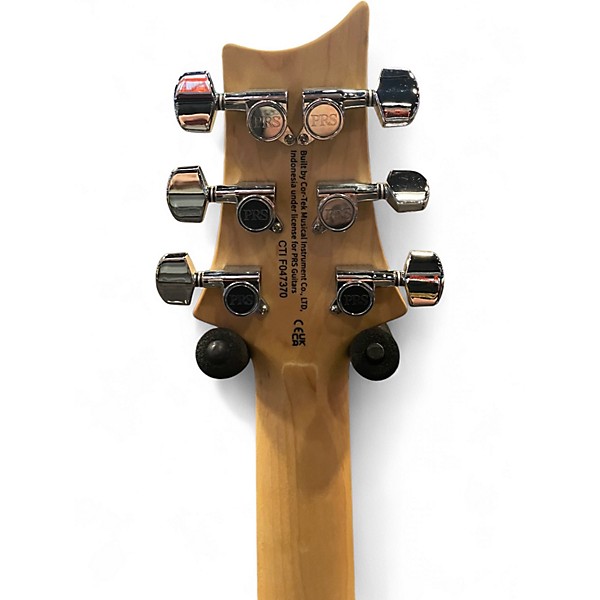 Used PRS Swamp Ash Special Trans Black Solid Body Electric Guitar