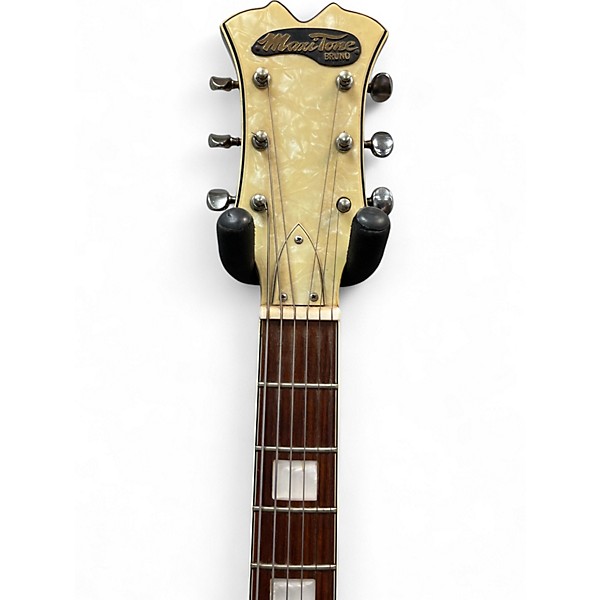 Used Bruno Maxitone Vintage Sunburst Hollow Body Electric Guitar