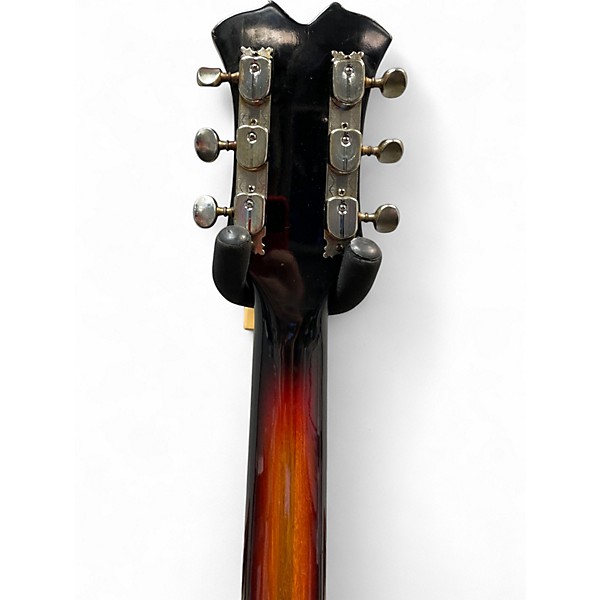 Used Bruno Maxitone Vintage Sunburst Hollow Body Electric Guitar