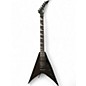 Used Jackson KVMGQ Pro King V Gloss Black Solid Body Electric Guitar thumbnail