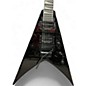 Used Jackson KVMGQ Pro King V Gloss Black Solid Body Electric Guitar