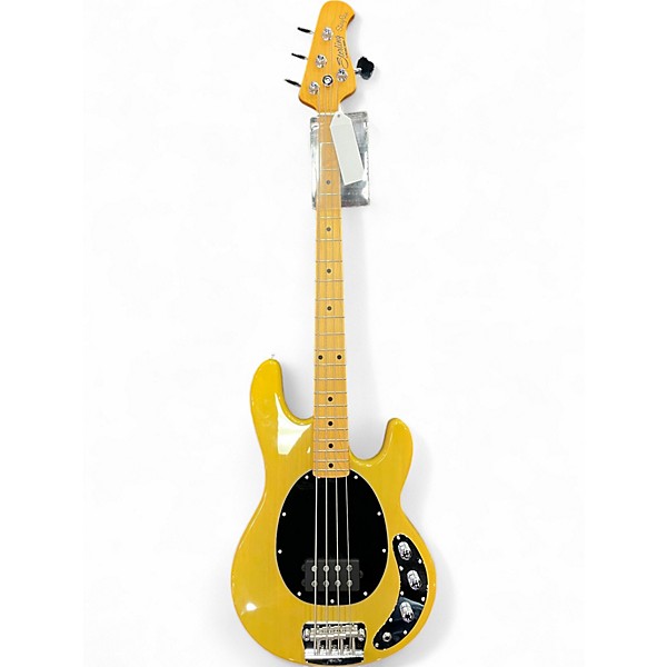 Used Sterling by Music Man STINGRAY YELLOW Electric Bass Guitar