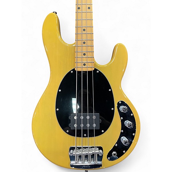 Used Sterling by Music Man STINGRAY YELLOW Electric Bass Guitar