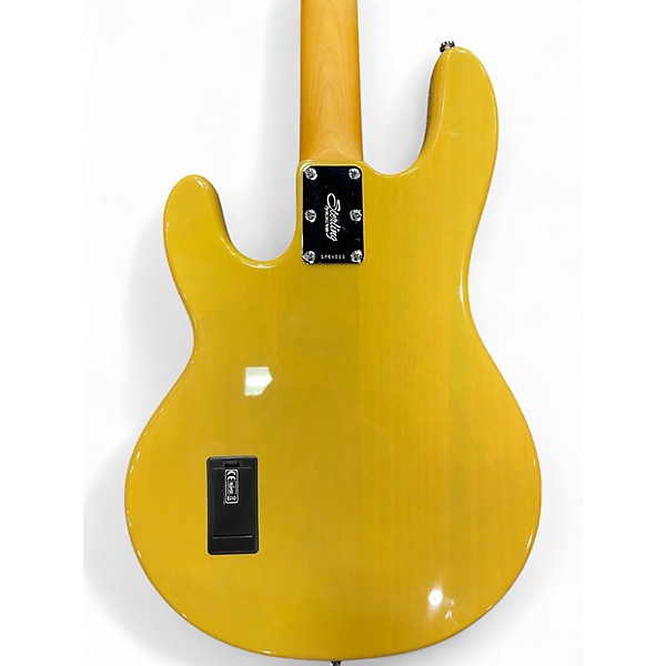 Used Sterling by Music Man STINGRAY YELLOW Electric Bass Guitar
