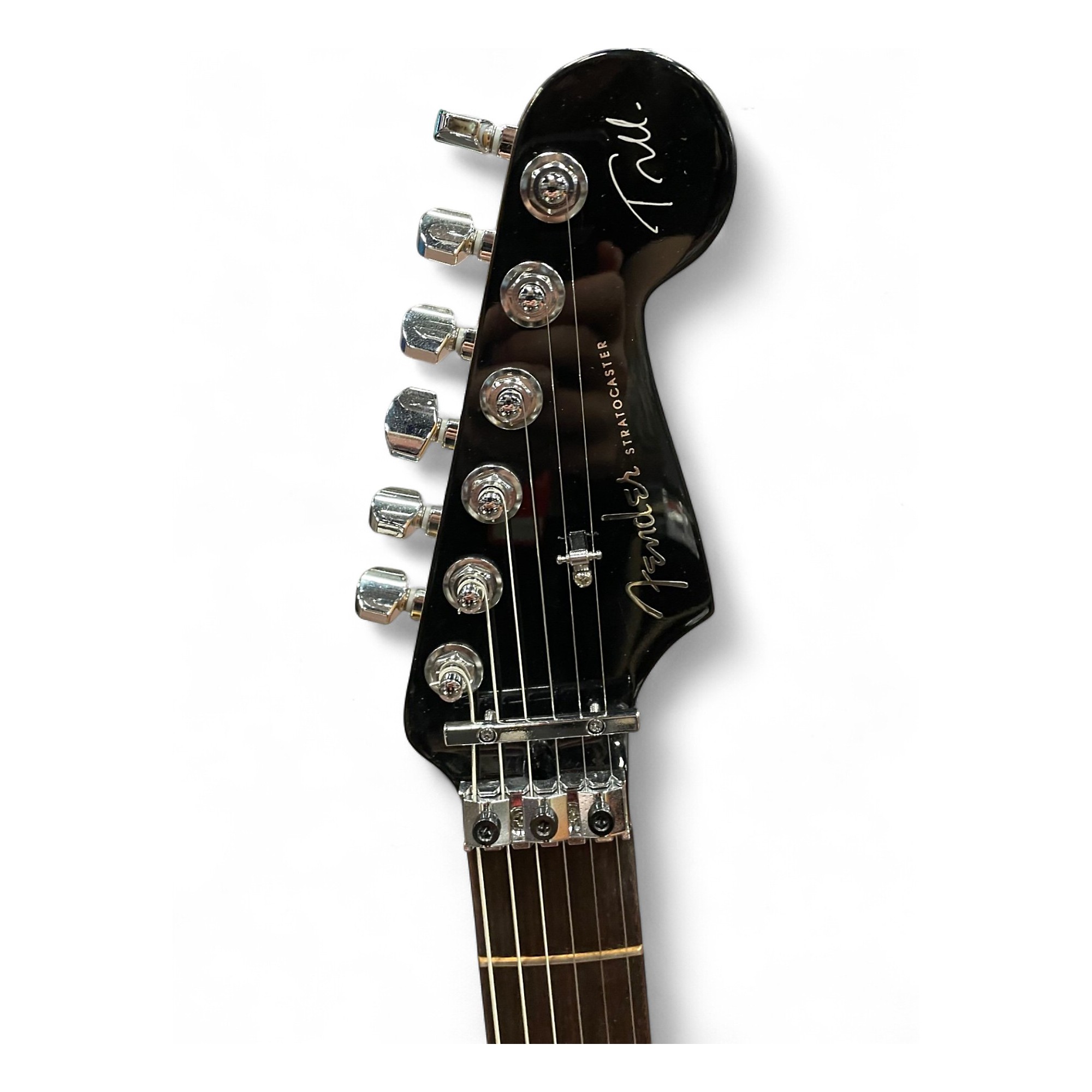 全国送料無料 Used Fender Solid Black Stratocaster Power Soul Morello Tom ベース
