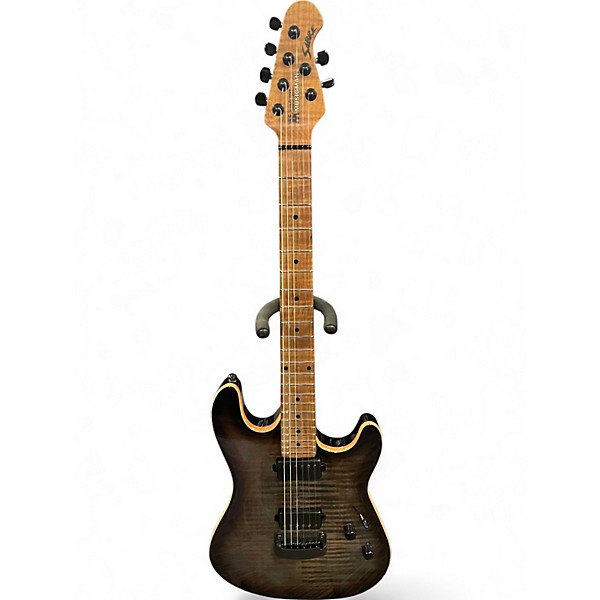 Used Ernie Ball Music Man SABRE Trans Black Solid Body Electric Guitar,New Products : American Fashion Style Bags On Sale