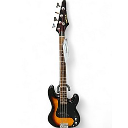 Used Samick Precision bass 3 Color Sunburst Electric Bass Guitar