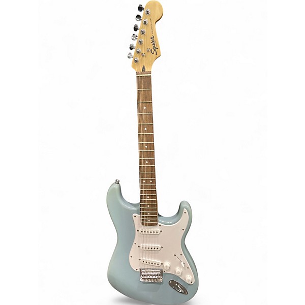 Used Squier Standard Stratocaster Gray Solid Body Electric Guitar