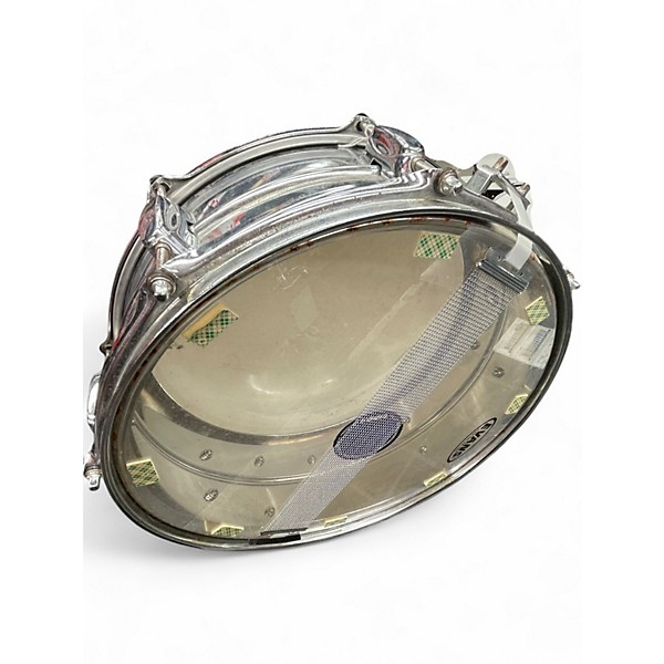 Used TAMA 14X6 Rockstar Series Snare Silver Drum