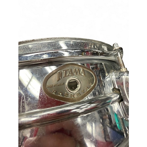 Used TAMA 14X6 Rockstar Series Snare Silver Drum