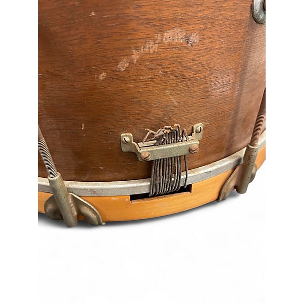 Used Slingerland 14in marching snare Natural Drum