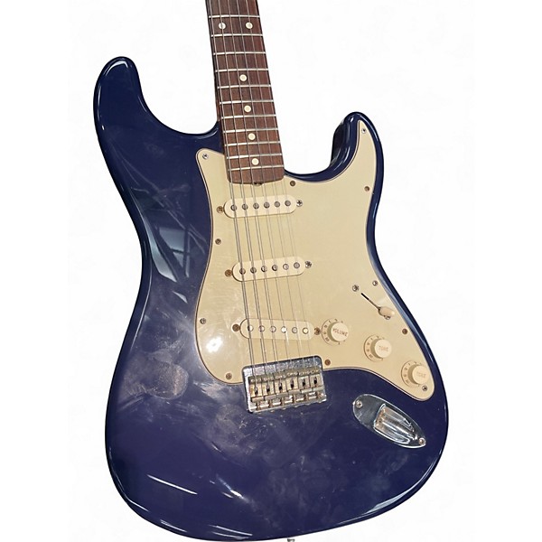 Used Fender Artist Series Robert Cray Stratocaster Blue Solid Body Electric Guitar