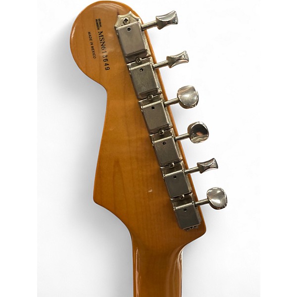 Used Fender Artist Series Robert Cray Stratocaster Blue Solid Body Electric Guitar