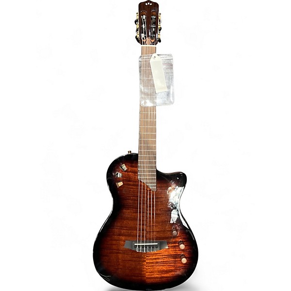 Used Cordoba Stage Edge Burst Classical Acoustic Electric Guitar