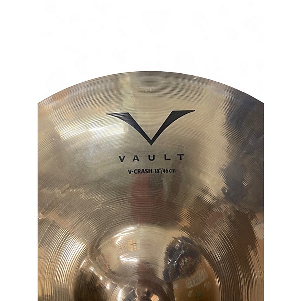 Used SABIAN Used SABIAN 18in VAULT V-CRASH Cymbal 38